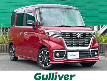 スズキ スペーシア カスタム HYBRID XS 禁煙車　バックカメラ　両側パワスラ