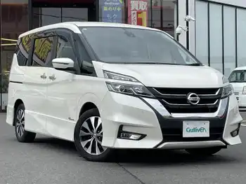 日産 セレナ ハイウェイスター プロパイロットED 衝突軽減追従クルーズ両側PスラLED純正AW