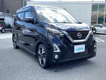 日産 デイズ ハイウェイスターG ターボ 純正9インチナビ DVD再生 オートライト