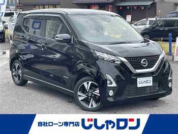 日産 デイズ ハイウェイスターG ターボ 純正9インチナビ TVバックカメラ