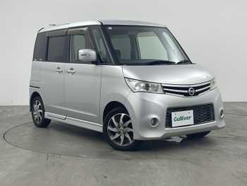 日産 ルークス ハイウェイスター 電動スライド・HIDオートライト・純正AW
