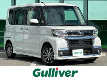 ダイハツ タント カスタム X トップED SA Ⅲ 純正ナビ 全方位 両側電動扉 温席 衝突軽減