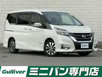 日産 セレナ ハイウェイスター プロパイロットED 純正SDナビ 後席モニタ 両側パワスラ ETC