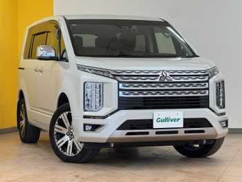 三菱 デリカＤ：５ P 禁煙車 衝突軽減 純ナビ 全方位 両パワスラ