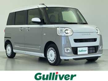 ダイハツ ムーヴ キャンバス ストライプス G 禁煙車 純正ナビ 360°カメラ 衝突軽減 ETC