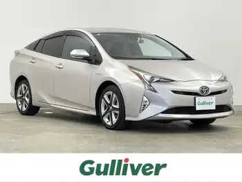 トヨタ プリウス A プレミアム　ツーリングセレ 禁煙車　純正9インチナビ　レザーシート