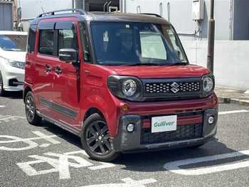 スズキ スペーシア ギア HYBRID XZターボ ワンオーナー OPナビ 9インチ 全方位カメラ