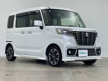 スズキ スペーシア カスタム HYBRID XS 純正ナビ 全方位カメラ ドラレコ ETC HUD