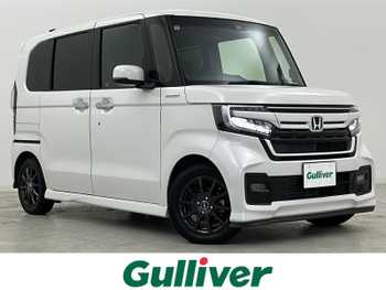 ホンダ Ｎ ＢＯＸ L ターボ 1オーナー/禁煙車/衝突軽減/両側パワスラ