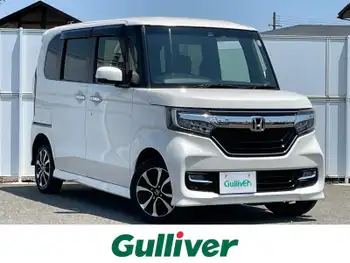 ホンダ Ｎ ＢＯＸ カスタム G L ホンダセンシング メモリナビ Bカメラ 左側パワスラ 純アルミ