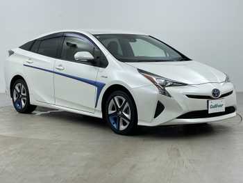 トヨタ プリウス S ツーリングセレクション 衝突軽減ブレーキ レザーシート 社外ナビ