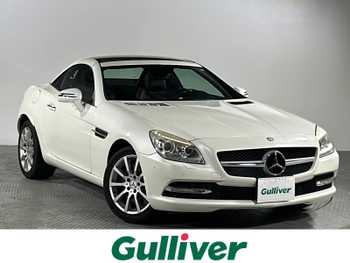 メルセデス・ベンツ ＳＬＫ３５０ ブルーエフィシェンシー 左ハンドル ハーマンカードン 木目ハンドル