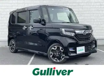 ホンダ Ｎ ＢＯＸ カスタム G L ターボ ホンダセンシング 禁煙車 純正8型ナビTV 両側Pスラ Bカメ PCS