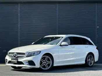 メルセデス・ベンツ Ｃ２２０ｄ ステーションワゴン アバンギャルドAMGライン 後期 RSP ACC 黒革 Sヒ-タ- ナビ TV LED レ