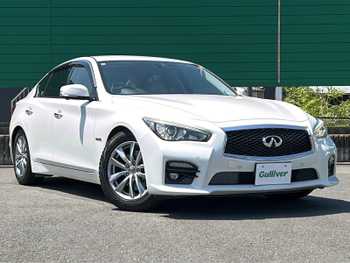 日産 スカイライン ハイブリッド 350GT Type P 純正SDナビ/フルセグTV/Bluetooth