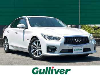 日産 スカイライン ハイブリッド 350GT Type P 純正SDナビ/フルセグTV/Bluetooth