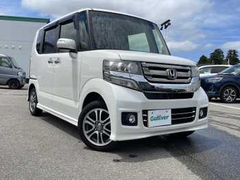 ホンダ Ｎ ＢＯＸ カスタム G Lパッケージ 片側パワスラ 純正14インチアルミ ETC