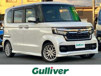 ホンダ Ｎ ＢＯＸ カスタム L ターボ 純正8型ナビ/Bカメラ/ETC/シートヒーター