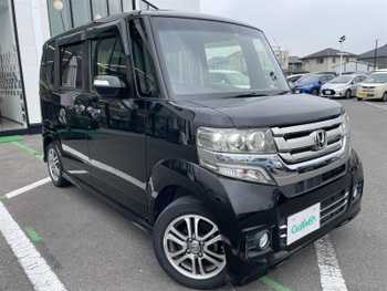 ホンダ Ｎ ＢＯＸ カスタム G Lパッケージ 社外ナビ/片側パワースライドドア/ドラレコ