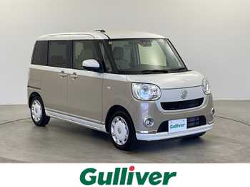 ダイハツ ムーヴ キャンバス G メイクアップ リミテッド　SAⅢ 禁煙 衝突軽減 社外ナビ 全周囲 両側電動