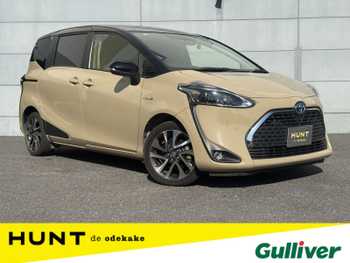 トヨタ シエンタ ハイブリッド ファンベースG 前後ソナー 社外ナビ Bカメラ 両側パワスラ