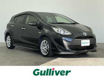 トヨタ アクア S スタイルブラック 純正ナビ ETC2.0 TRDエアロ ドラレコ