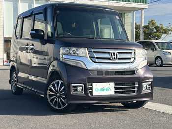 ホンダ Ｎ ＢＯＸ カスタム G ターボSSパッケージ 社外ナビ/Bカメラ/両側パワスラ/HID/ETC