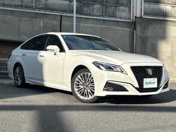 トヨタ クラウン ハイブリッド S エレガンススタイルⅡ 純正ナビ ETC 全周囲モニター サイドカメラ