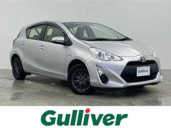 トヨタ アクア L 純正ナビ BT TV 鉄チン付き冬タイヤ積込