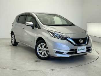 日産 ノート e－パワー X 電格ウィンカーミラー 純正バイザー