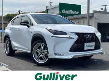 レクサス ＮＸ 300h Fスポーツ 純正ナビ 純正エアロ 衝突軽減 三眼LED