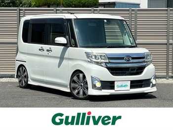 ダイハツ タント カスタム RS SA 禁煙車 社外ナビ バックカメラ前後ドラレコ