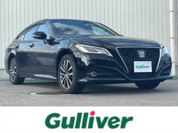 トヨタ クラウン ハイブリッド S Cパッケージ Four 黒革/ナビTV/360カメラ/DVD再生/Dレコ/ETC