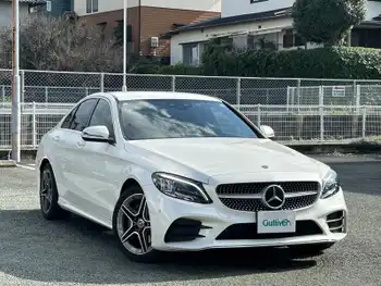 メルセデス・ベンツ Ｃ２００ アバンギャルド AMGライン 革シート Rクルーズ 純正ナビ Bカメラ ETC