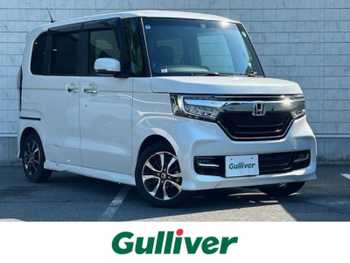 ホンダ Ｎ ＢＯＸ カスタム G L ホンダセンシング 純ナビ フルセグ 両側パワスラ 衝突軽減