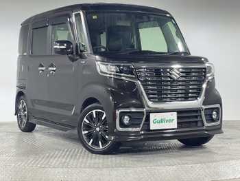 スズキ スペーシア カスタム HYBRID XS ナビ 全方位 両側電動 HUD LED フォグ ETC