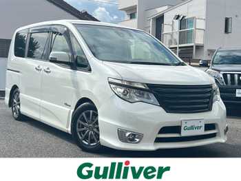 日産 セレナ ハイウェイスター Sハイブリッド ETC、後席モニター、両側パワスラ