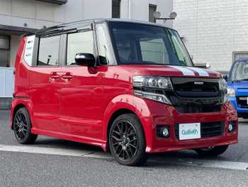 ホンダ Ｎ ＢＯＸ 2トーン カスタム ターボSSパッケージ 社外SDナビ 衝突軽減 無限エアロ クルコン