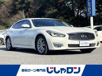 日産 フーガ ハイブリッド  禁煙車　純正ナビ　本革シート　ETC