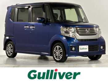 ホンダ Ｎ ＢＯＸ カスタム G Aパッケージ ワンオーナー 衝突軽減 社外7型ナビ ETC