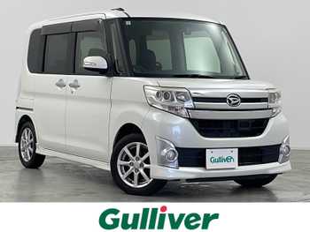 ダイハツ タント カスタム X SA 雹害 純正8型ナビ フルセグTV ETC 禁煙車