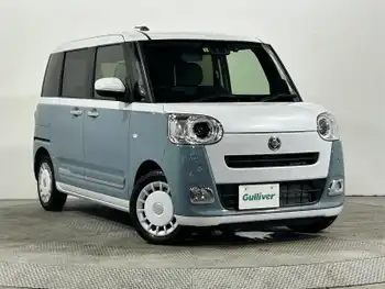 ダイハツ ムーヴ キャンバス ストライプス G ターボ 純正ナビ・衝突軽減・両側電動・Bカメラ