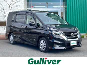 日産 セレナ ハイウェイスター 純正9型ナビ 純正後席モニタ 両側電動 LED