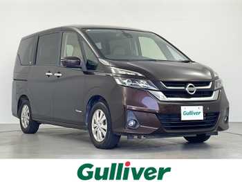 日産 セレナ G 純正9型ナビ　360°　後席モニター　半革