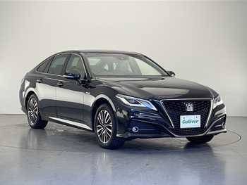 トヨタ クラウン ハイブリッド S Cパッケージ Four 純正ナビ PKSC BSM HUD RCTA RSA全方位