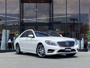 メルセデス・ベンツ Ｓ４００ ハイブリッド エクスクルーシブ AMGライン SR ACC 純正ナビ 全方位 黒革 温席 DTV ETC