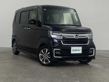 ホンダ Ｎ ＢＯＸ カスタム L 禁煙車 ナビ 衝突軽減 両側電動 追従走行