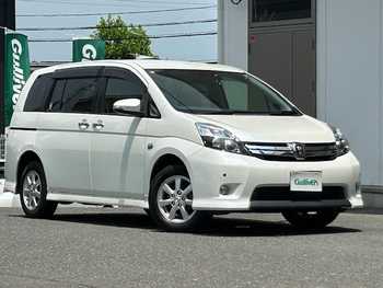 トヨタ アイシス プラタナ Vセレクション ブラン ワンオーナー 純正ナビ 4WD 両側パワスラ