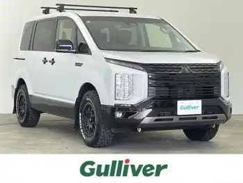 三菱 デリカＤ：５ シャモニー 禁煙車　ナビ　フルセグ　全方位カメラ　