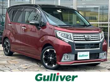 ダイハツ ムーヴ カスタム RS ハイパー SAⅡ 純正ナビ ハーフレザー バックカメラ ETC
